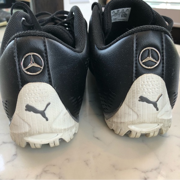 Puma Mercedes AMG Petronas Drift Cat 5 Ultra II Black White Green Size 11.5 US - Picture 3 of 16